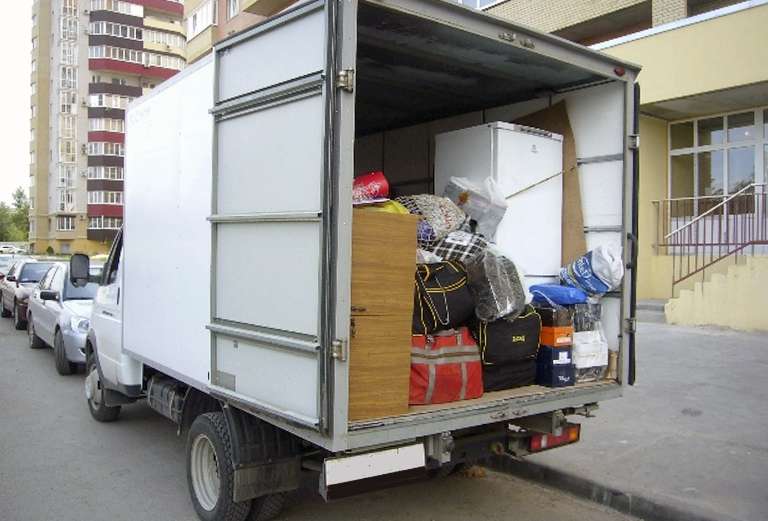 Газель перевезти односпальная кровать, стиральная Машина, холодильник двухкамерный из Ру в Новосибирск